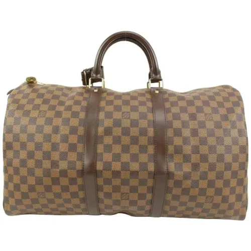 Used Weekend Bag, Style: Mb0076, Made in France , female, Sizes: ONE SIZE - Louis Vuitton Vintage - Modalova