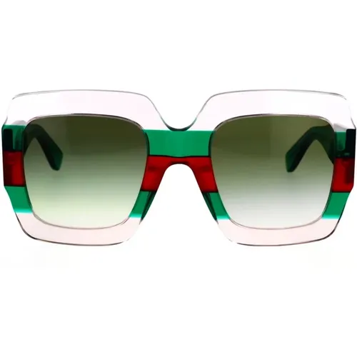 Iconic Square Sunglasses Gg0178S 001 , female, Sizes: 54 MM - Gucci - Modalova