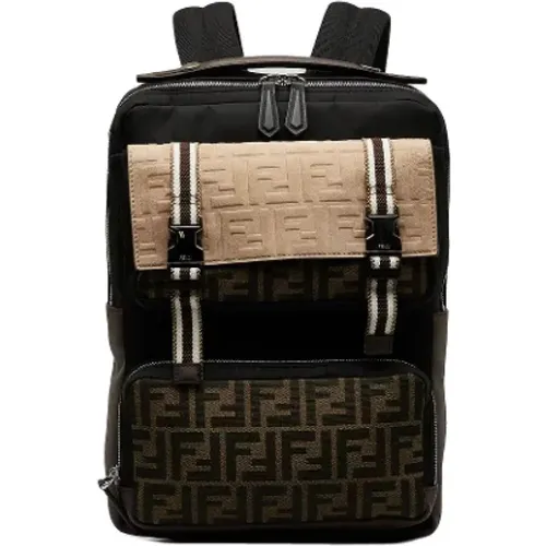 Pre-owned Nylon backpacks , female, Sizes: ONE SIZE - Fendi Vintage - Modalova