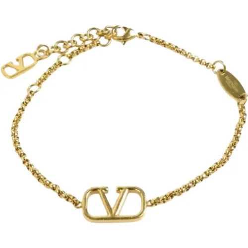 Pre-owned Metal bracelets , female, Sizes: ONE SIZE - Valentino Vintage - Modalova