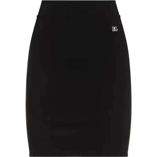 Midi Skirt , female, Sizes: XS, S - Dolce & Gabbana - Modalova