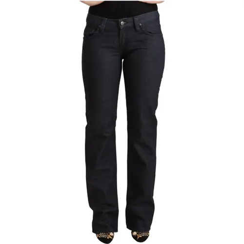 Niedrige Taille Straight Denim Jeans - Exte - Modalova