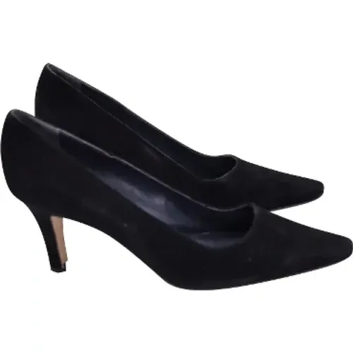 Pre-owned Suede heels , female, Sizes: 8 UK - Manolo Blahnik Pre-owned - Modalova