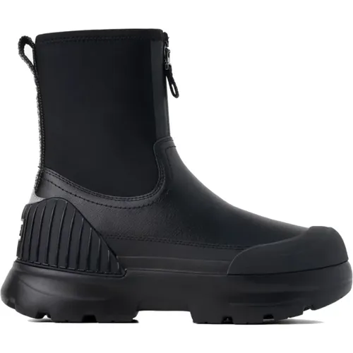 Schwarze Neumel Wasserdichte Lederstiefel , Damen, Größe: 35 EU - Ugg - Modalova