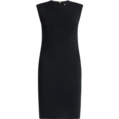 Schwarzes Merino Cap Mini Kleid - Michael Kors - Modalova