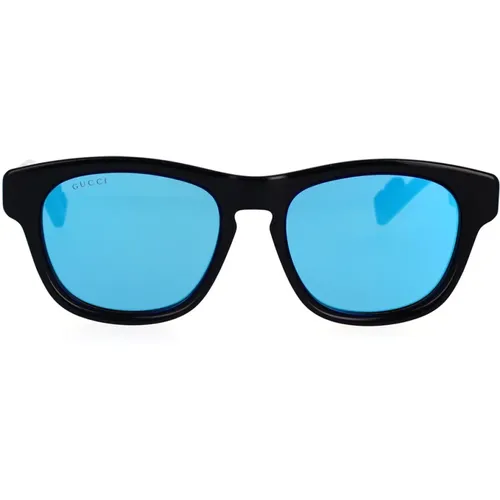 Vintage Sporty Sunglasses with Logo Detail , male, Sizes: 53 MM - Gucci - Modalova