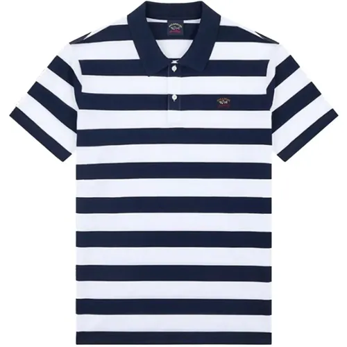 Cotton Pique Polo Shirt , male, Sizes: 2XL, XL, 3XL, L, 4XL, M - PAUL & SHARK - Modalova