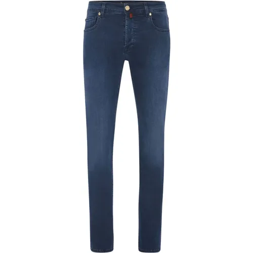 Super Straight Blaue Denim Jeans - Billionaire - Modalova