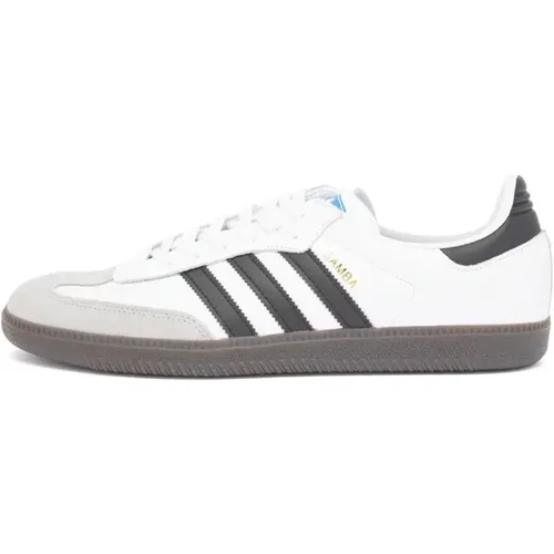 Samba OG , Core Black Granite , male, Sizes: 11 1/3 UK, 6 2/3 UK, 13 1/3 UK, 10 UK, 10 2/3 UK, 12 UK, 12 2/3 UK, 9 1/3 UK - Adidas - Modalova