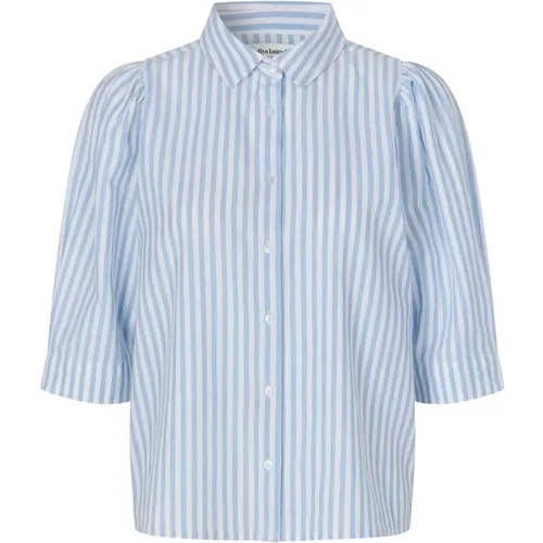 Striped Shirt Blouse Bonoll Style , female, Sizes: 2XL, L, S - Lollys Laundry - Modalova
