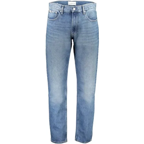 Blaue Baumwolljeans & Hose , Herren, Größe: W31 L32 - Calvin Klein - Modalova