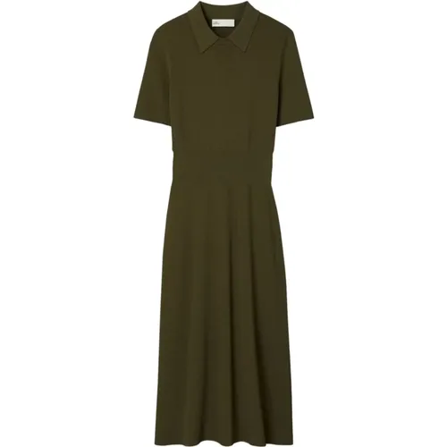 Viskose Strickkleid , Damen, Größe: M - TORY BURCH - Modalova