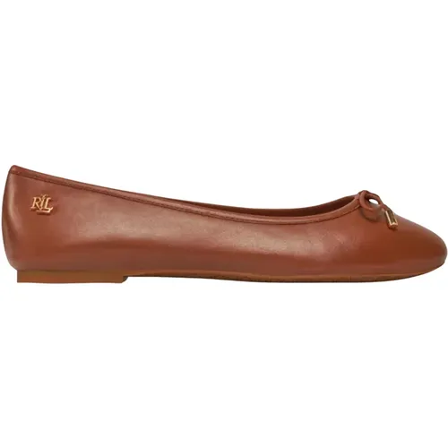 Flat Shoes , female, Sizes: 8 UK, 7 UK, 5 UK - Ralph Lauren - Modalova