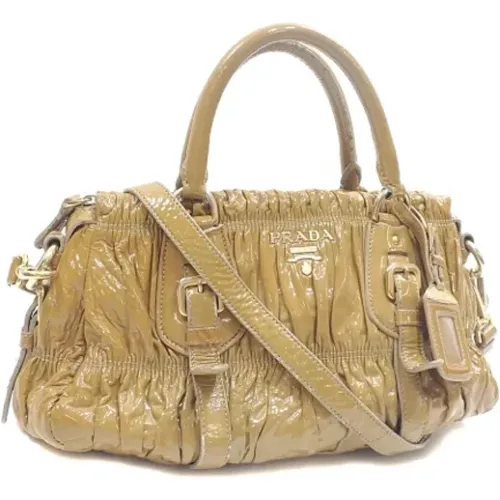 Pre-owned Leather prada-bags , female, Sizes: ONE SIZE - Prada Vintage - Modalova