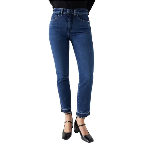 Skinny Jeans , female, Sizes: W25 L28, W28 L28, W26 L28, W27 L28 - Salsa - Modalova