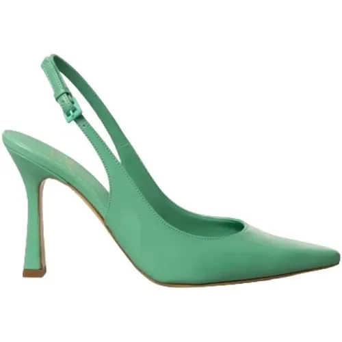 Tropische Leder Slingback Sandale , Damen, Größe: 40 EU - Roberto Festa - Modalova