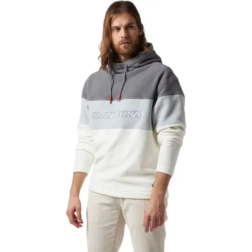 Men's Synthetic Fiber Hooded Sweatshirt , male, Sizes: M - LA MARTINA - Modalova