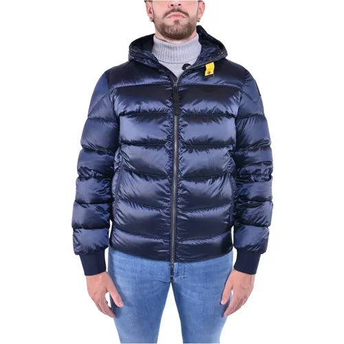 Hooded Nylon-Polyester Puffer Jacket , male, Sizes: M, XL, L - Parajumpers - Modalova