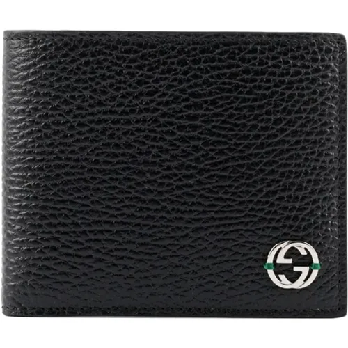 Wallet/Card holder , male, Sizes: ONE SIZE - Gucci - Modalova