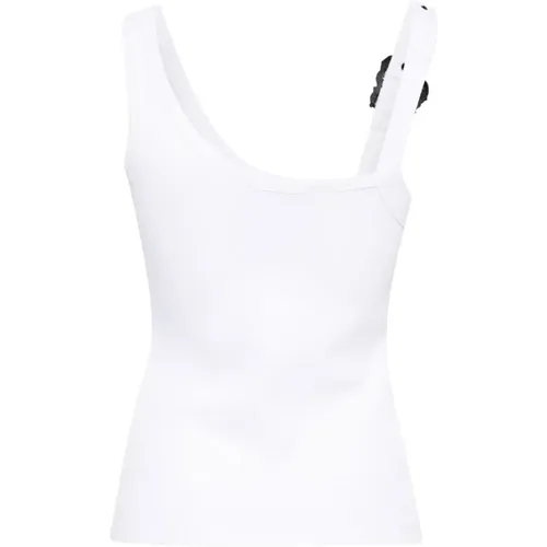 Weiße Oberbekleidung für Frauen , Damen, Größe: 2XS - Versace Jeans Couture - Modalova