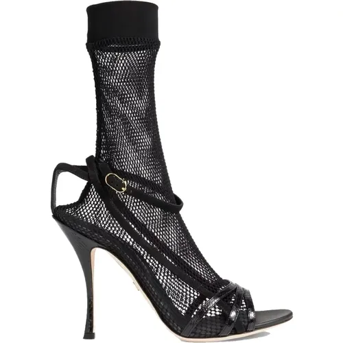 Womens Shoes Sandals Ss22 , female, Sizes: 2 1/2 UK - Dolce & Gabbana - Modalova