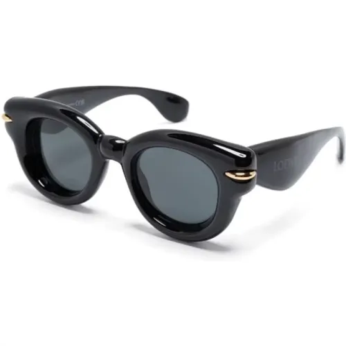Lw40118I 01A Sunglasses , female, Sizes: 46 MM - Loewe - Modalova