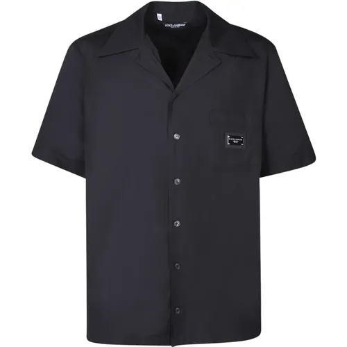 Short Sleeve Shirts , Herren, Größe: S - Dolce & Gabbana - Modalova
