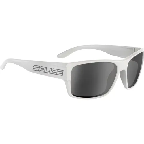 Sunglasses /Black Polarflex Cat , male, Sizes: ONE SIZE - Salice - Modalova