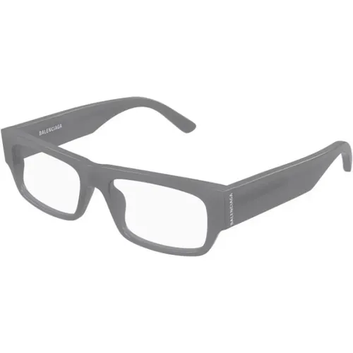 Grauer Rahmen Stilvolle Brille - Balenciaga - Modalova