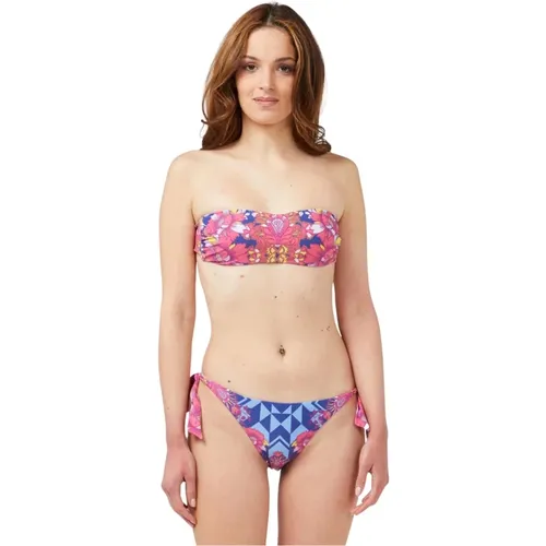 Fuchsia Polyester Swimwear , female, Sizes: S - Custo Barcelona - Modalova