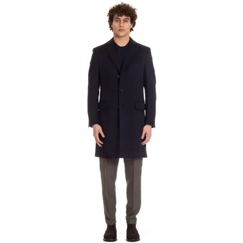 Coat with 3 Button Closure , male, Sizes: L, XL, S, 3XL - Ermenegildo Zegna - Modalova