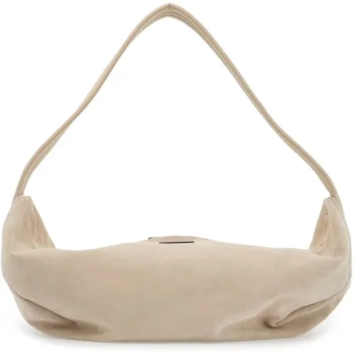 Suede Leather Shell Bag , female, Sizes: ONE SIZE - Fear Of God - Modalova