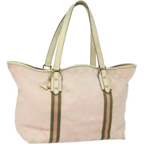 Pre-owned Canvas totes , female, Sizes: ONE SIZE - Gucci Vintage - Modalova