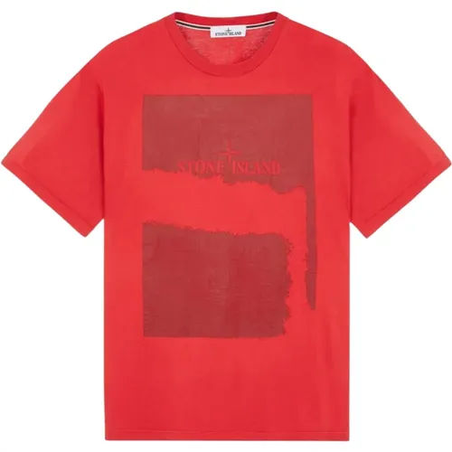 Casual Cotton T-shirt , male, Sizes: M, S, L - Stone Island - Modalova