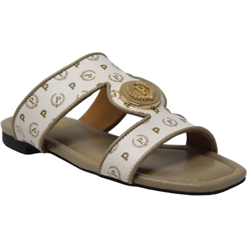 Stylish Summer Wedge Sandals , female, Sizes: 2 UK, 4 UK, 3 UK, 5 UK - Pollini - Modalova