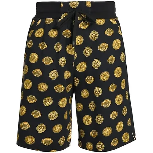 Cotton Shorts Ss22 , male, Sizes: M, S, XL - Versace Jeans Couture - Modalova