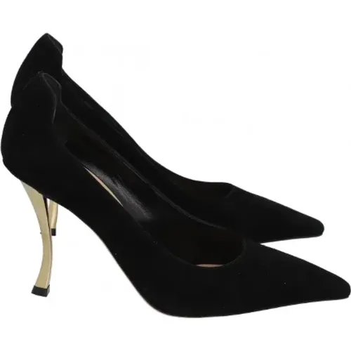 Pre-owned Suede heels , female, Sizes: 6 UK - Dior Vintage - Modalova