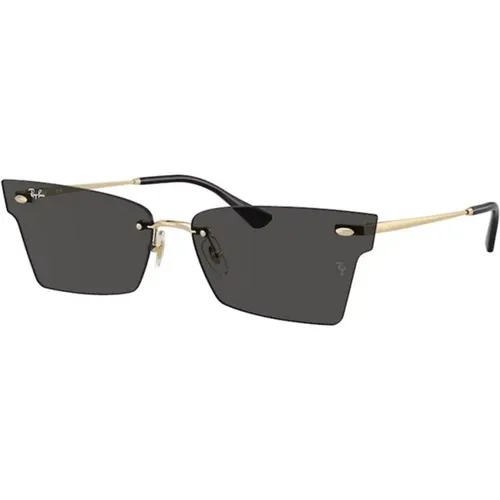 Rb3730 Sonnenbrille Gold Dunkelgraue Gläser - Ray-Ban - Modalova
