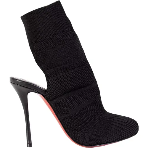 Noemi 100 Tricot Ankle Boot , female, Sizes: 3 1/2 UK - Christian Louboutin - Modalova