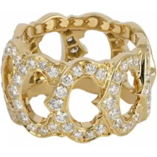 Pre-owned Gold rings , female, Sizes: ONE SIZE - Cartier Vintage - Modalova