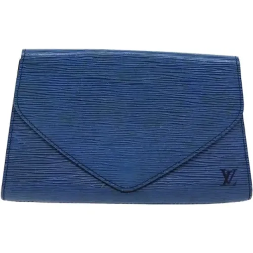 Pre-owned Leather clutches , female, Sizes: ONE SIZE - Louis Vuitton Vintage - Modalova