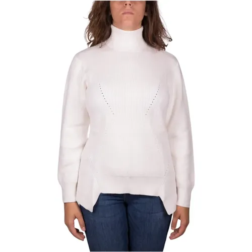 Ribbed Turtleneck Sweater , female, Sizes: M - Kocca - Modalova