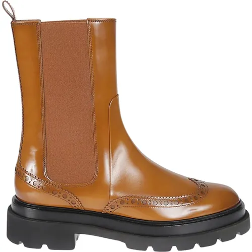 Leather Boots , female, Sizes: 3 UK, 5 1/2 UK, 5 UK, 6 1/2 UK, 6 UK, 7 UK - Santoni - Modalova