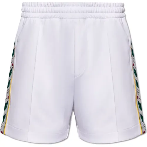 Shorts mit Logo , Herren, Größe: L - Casablanca - Modalova