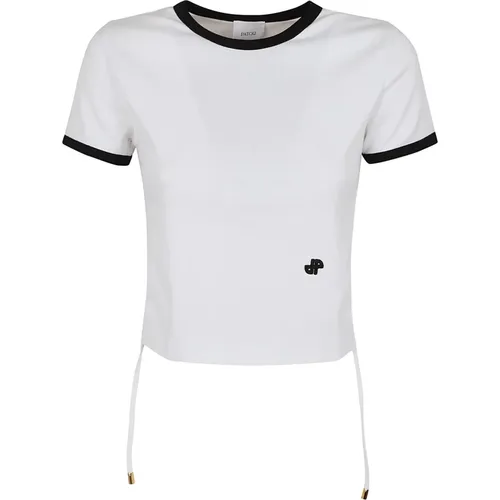 Weiße T-Shirts & Polos für Frauen , Damen, Größe: M - Patou - Modalova