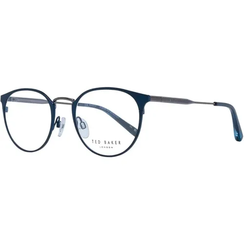 Blaue Metall Runde Optische Brillen - Ted Baker - Modalova