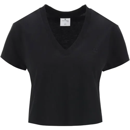 T-Shirts , Damen, Größe: M - Courrèges - Modalova