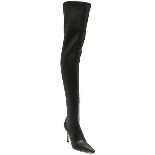 Fashionable Over-knee Boots , female, Sizes: 5 1/2 UK, 5 UK - Paris Texas - Modalova