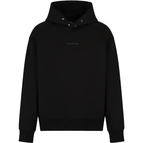 Hooded Sweatshirt French Terry Aw24 , male, Sizes: S, M, XS - Armani Exchange - Modalova