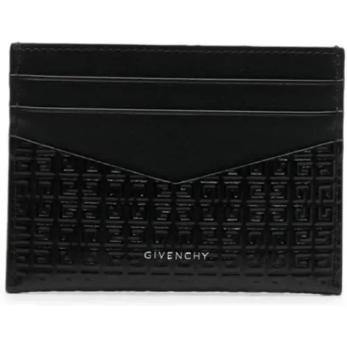 Schwarze Kartenhalter Geldbörse - Givenchy - Modalova